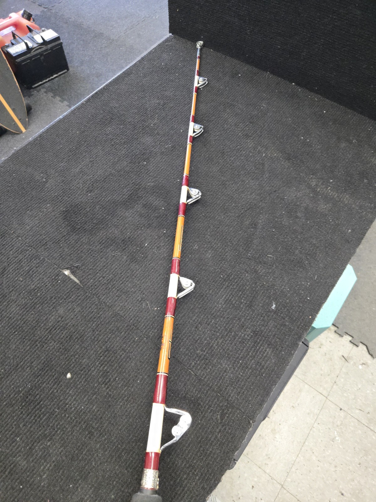 SEEKER CLASSIC SERIES 6 FOOT 6 INCH 50 TO 120 POUND RATED TROLLING FISHING ROD