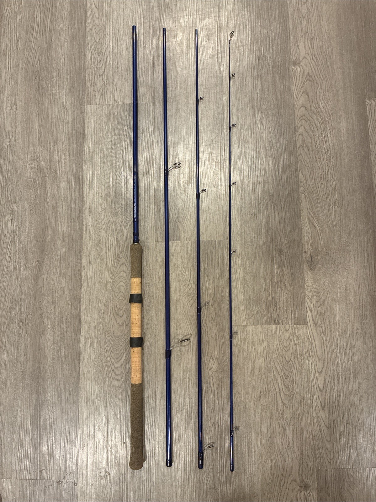 Douglas LRS P13644M 13’6” 4-Piece Centerpin Float Rod 6-12lb Sliding Ring Seat