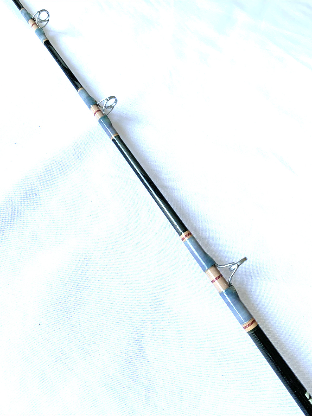 Kencor ZEBRA Z740X 6’6”Tenlew GRAPHITE Magnaglas 15-50Lb Fishing Rod Made In USA