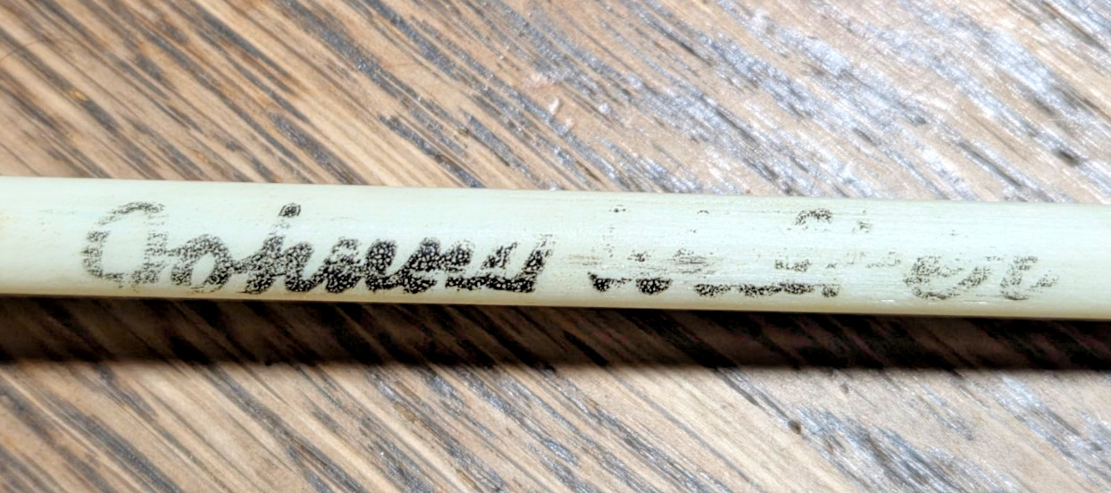 Vintage Johnny Walker 5′ 1-Piece Spin Cast Fishing Rod