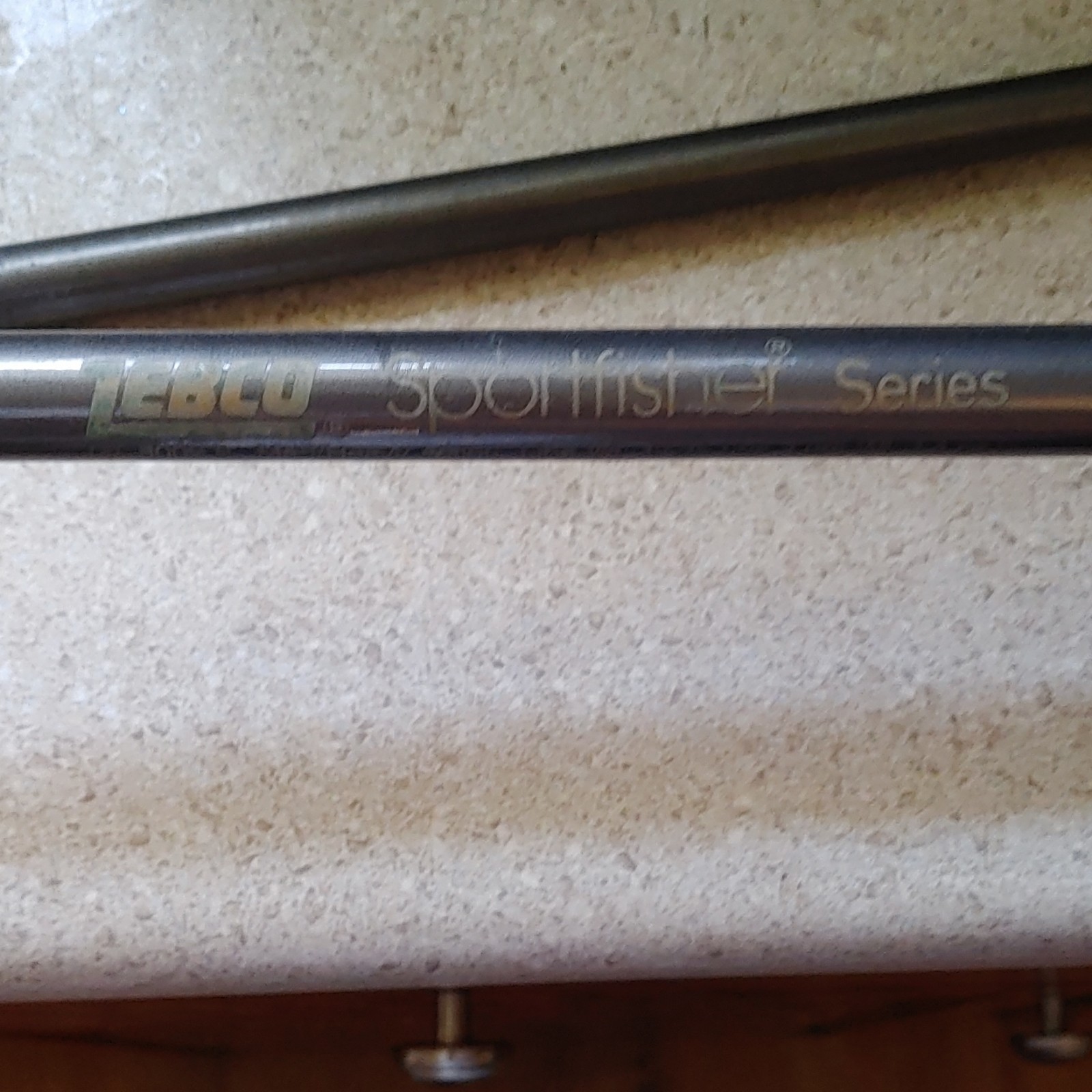 Zebco Sportfisher Series Spinning Rod 7ft 2pc Graphite MH 12-25lb 6 Guides