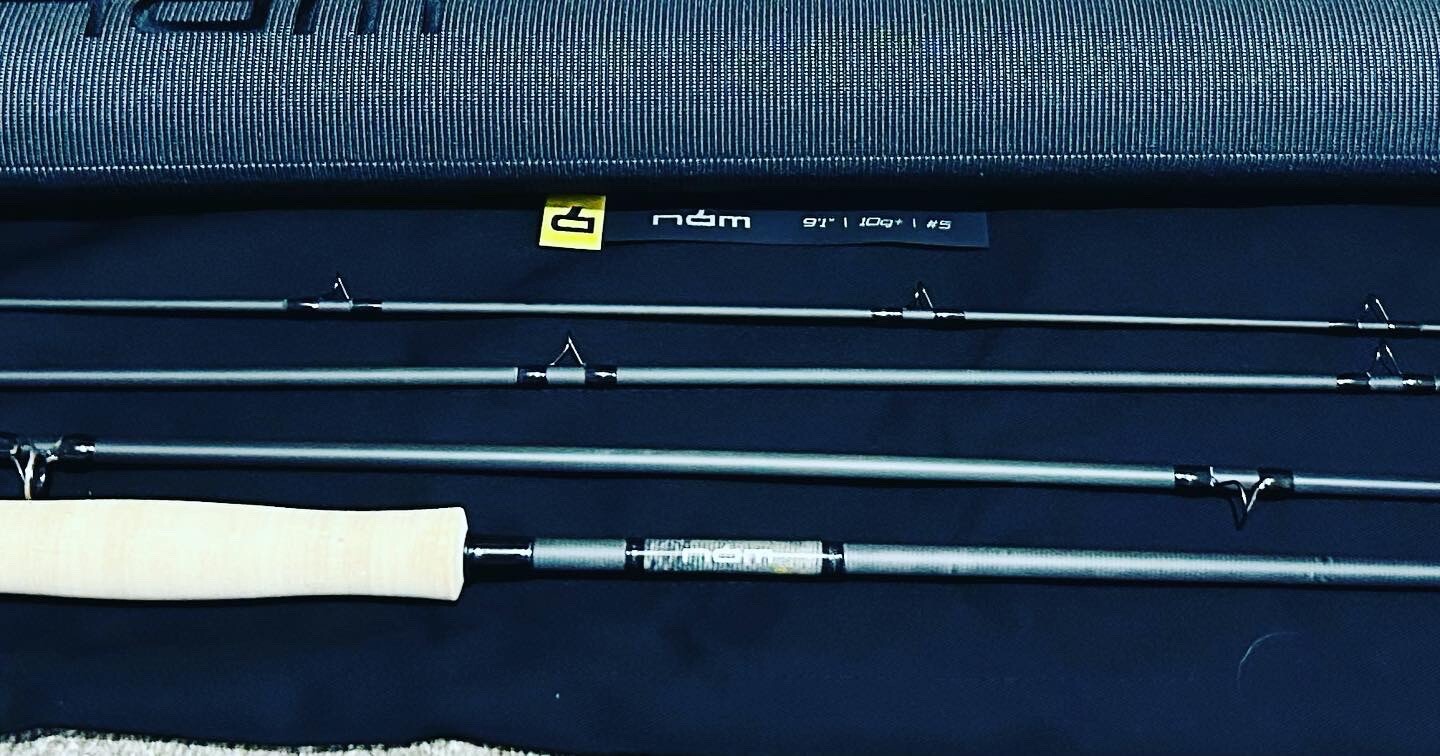 Nam Single Hand 4 Piece 9′ 1 Trout Fly Rod 10g #5 with Bag & Travel Tube