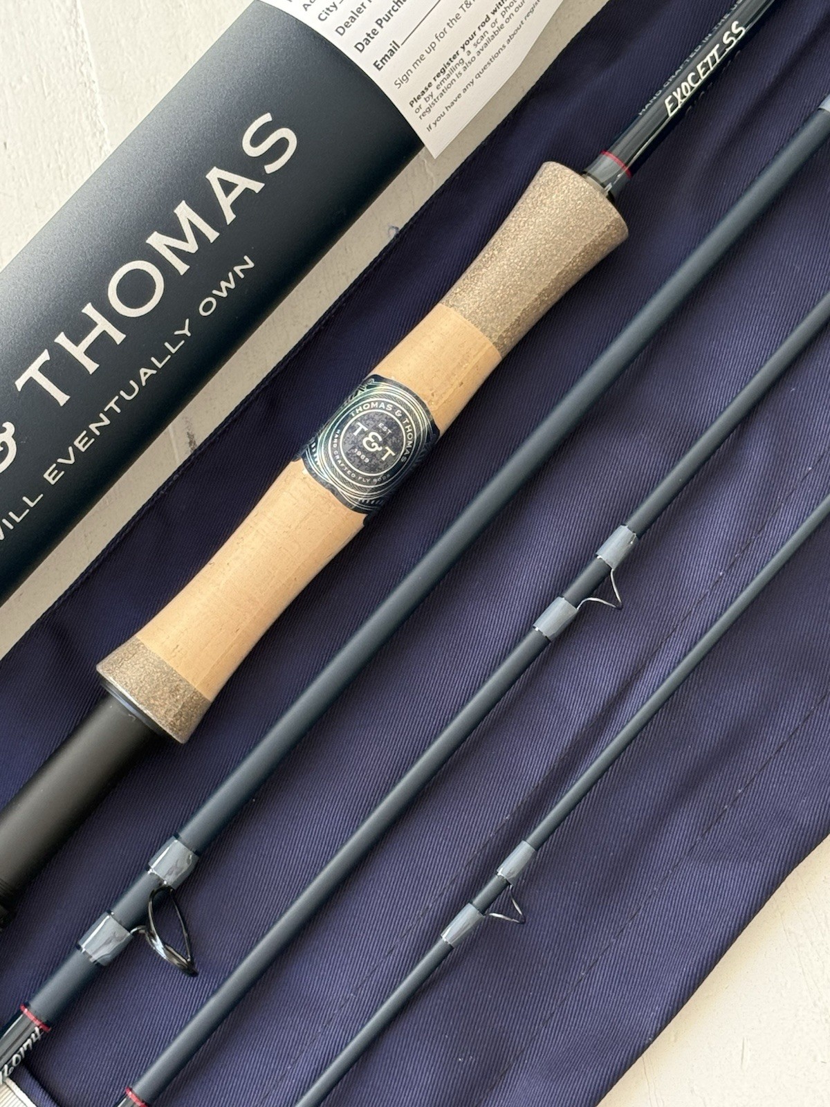 **BEAUTIFUL**🔥 NEW THOMAS & THOMAS EXOCETT SS 160gr Fly Rod!!🔥~NEW~🔥