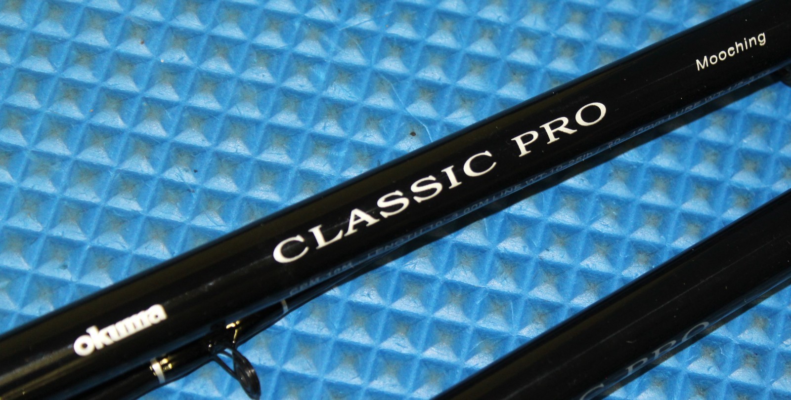 Okuma Black Classic Pro 10′ 0″ Trolling Rod Mooching 2-Piece CPM-10M 2-Pack!