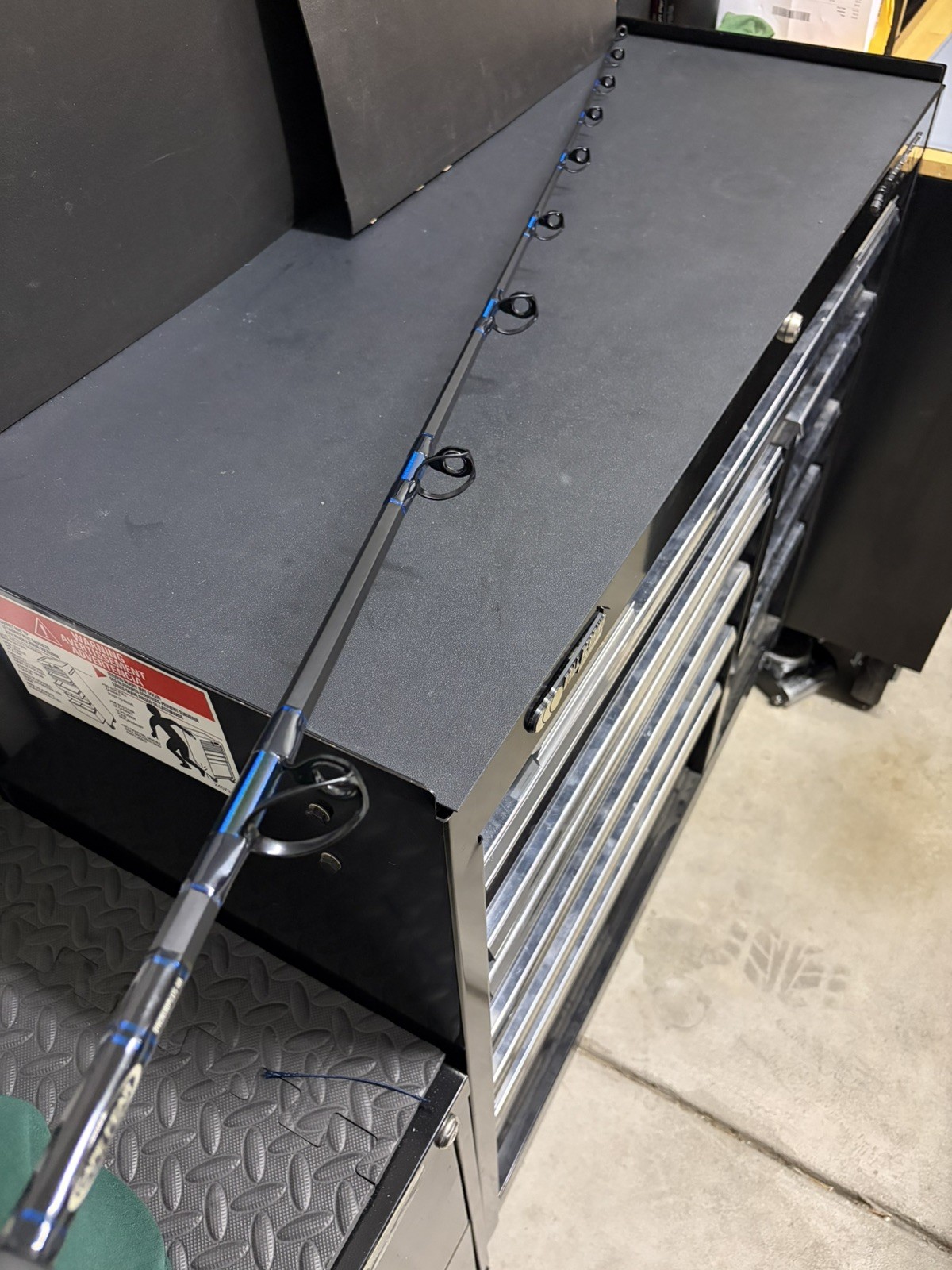 Pair of Cape Fear Bluewater Series Offshore Saltwater Fishing Rods 5’8” & 6’6”