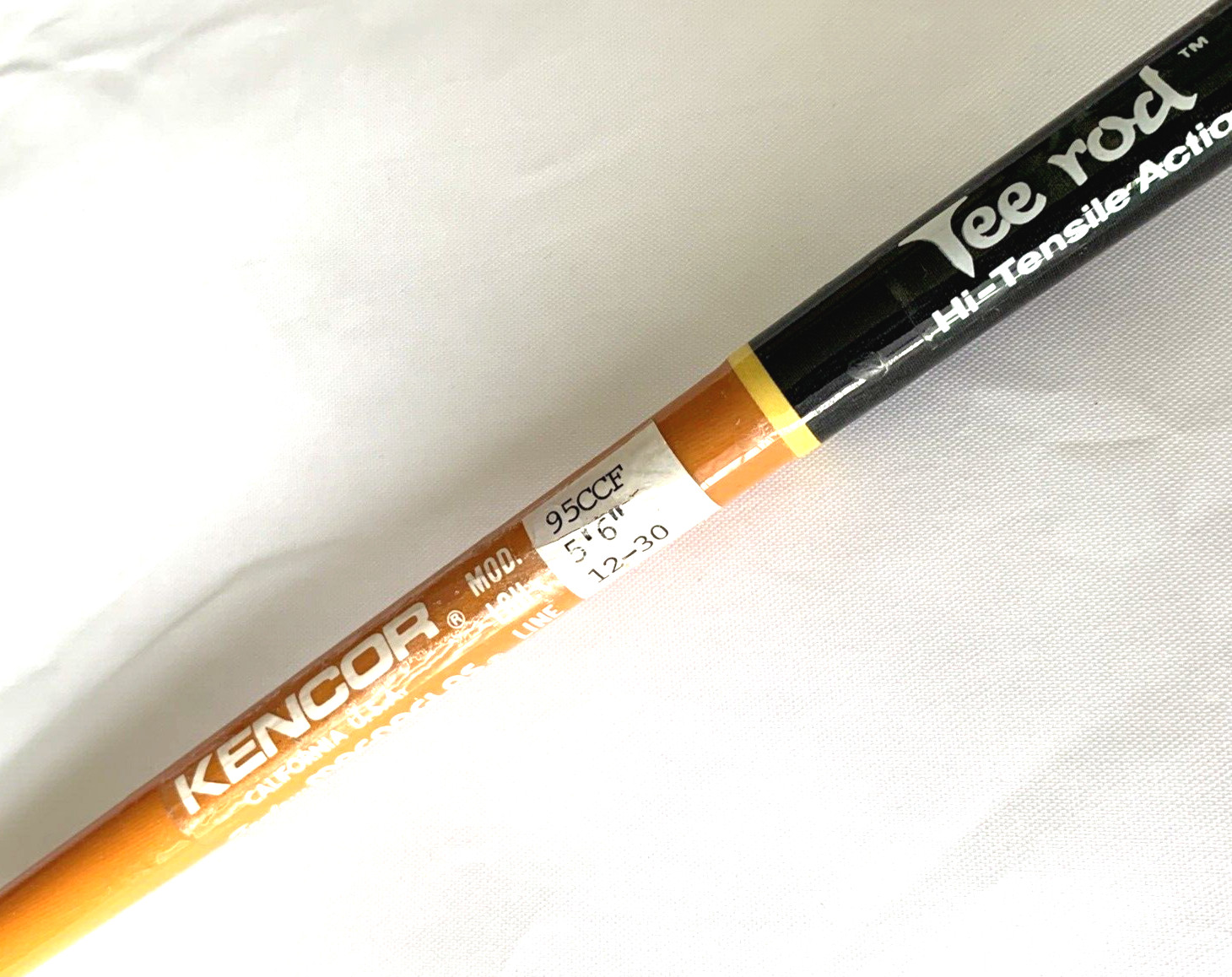 Kencor 95CCF Tee Rod 12-30Lb Tenlew Magnaglas 5’6” Fishing Rod Made In USA