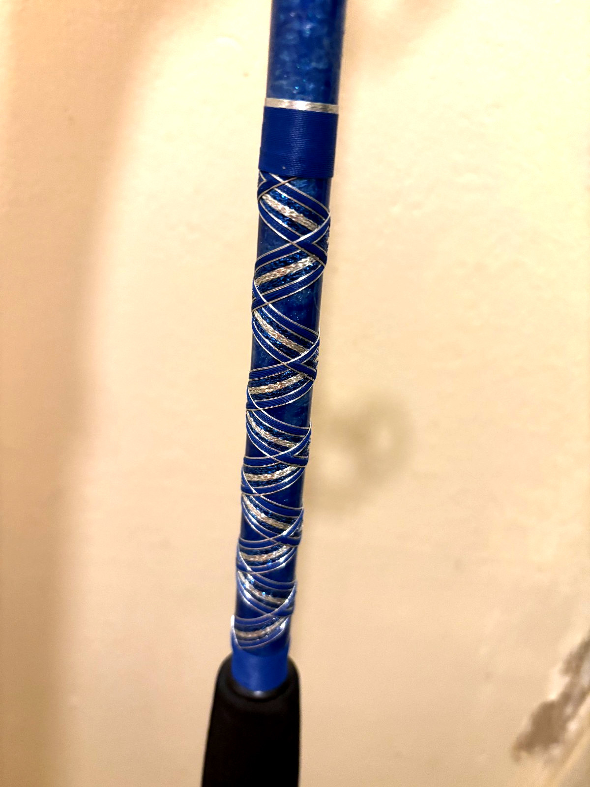 CUSTOM SHARK ROD 8’5″ SEABLUE PEARL MARBLE AFTCO STUART 80-130 LB NEW
