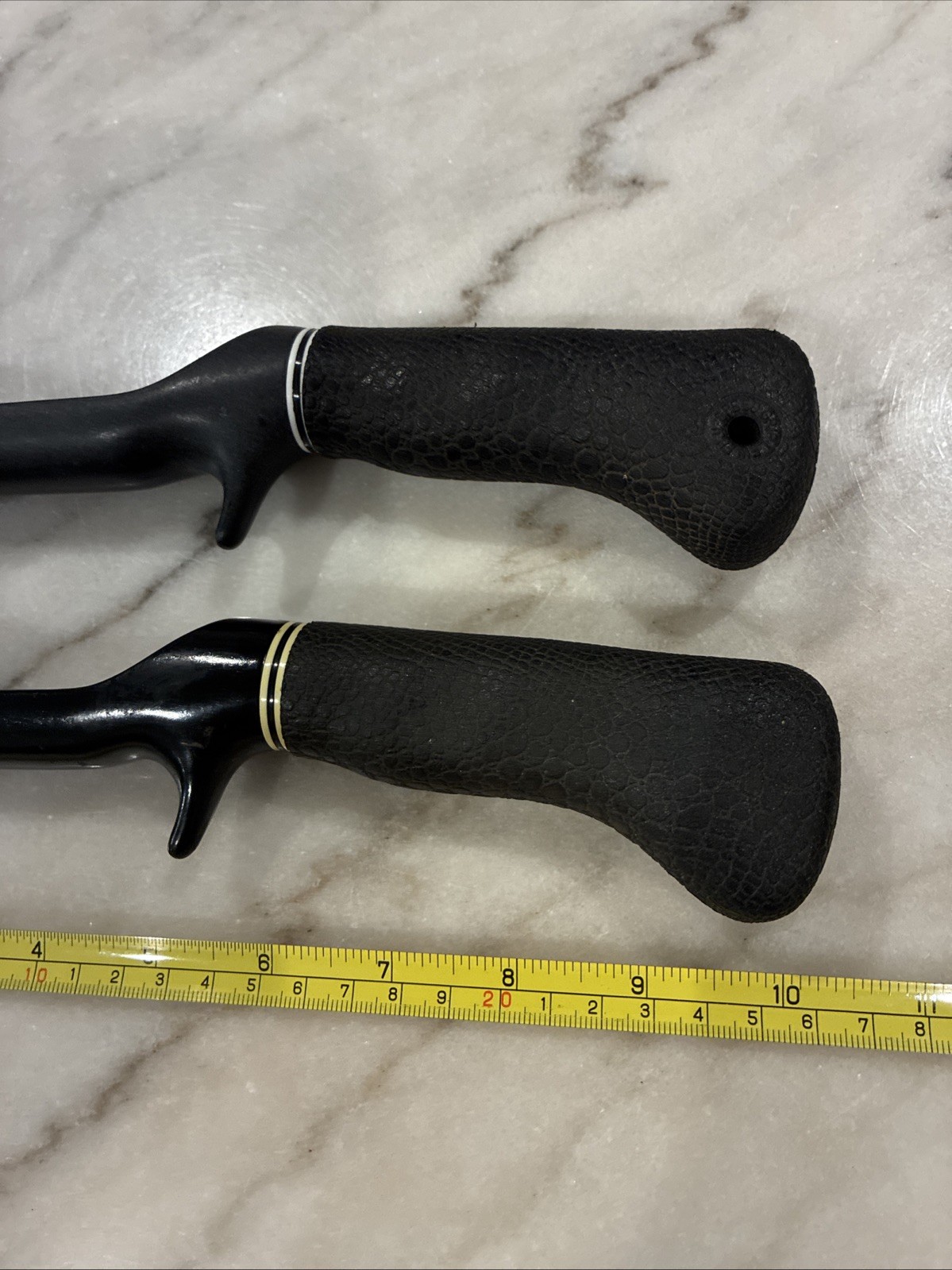Lot Of 2 Vintage Lew’s Fuji Speed Grip Fishing Pole Handle (only) Good Used Cond