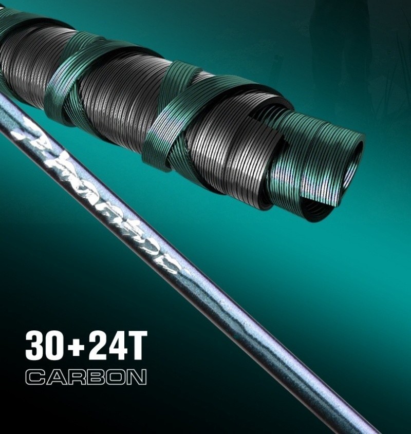 Fishing Rod Spinning Casting Rods Lure Carbon Fiber Ultra Light Fast Action Pole