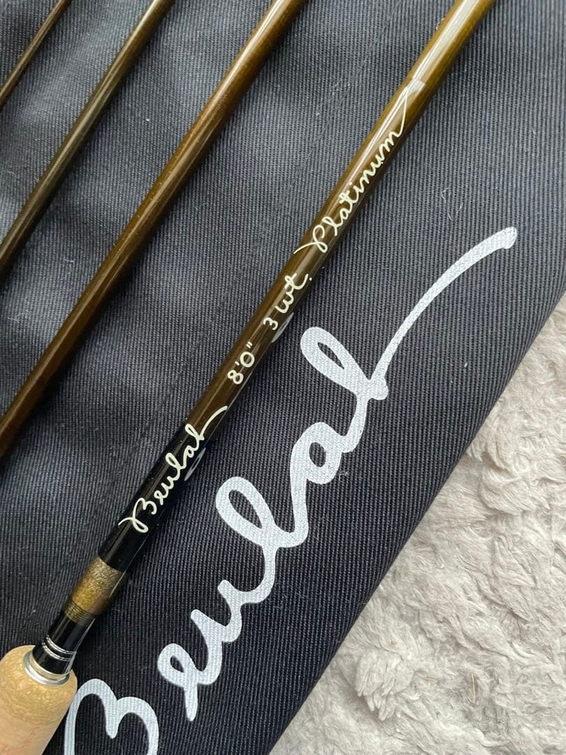 Beulah Platinum 8’0″ 3wt Fly Rod USED from JAPAN