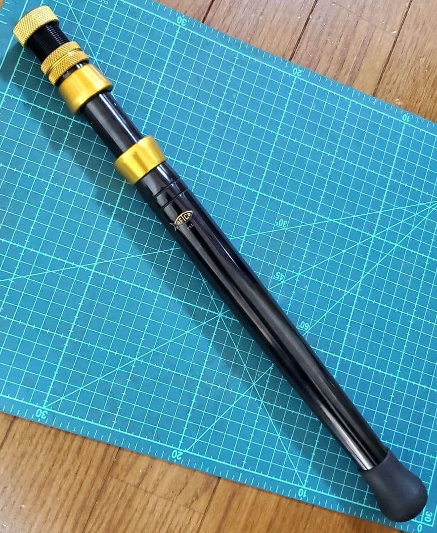AFTCO Unibat Straight Boat Fishing Rod Black/Gold Used