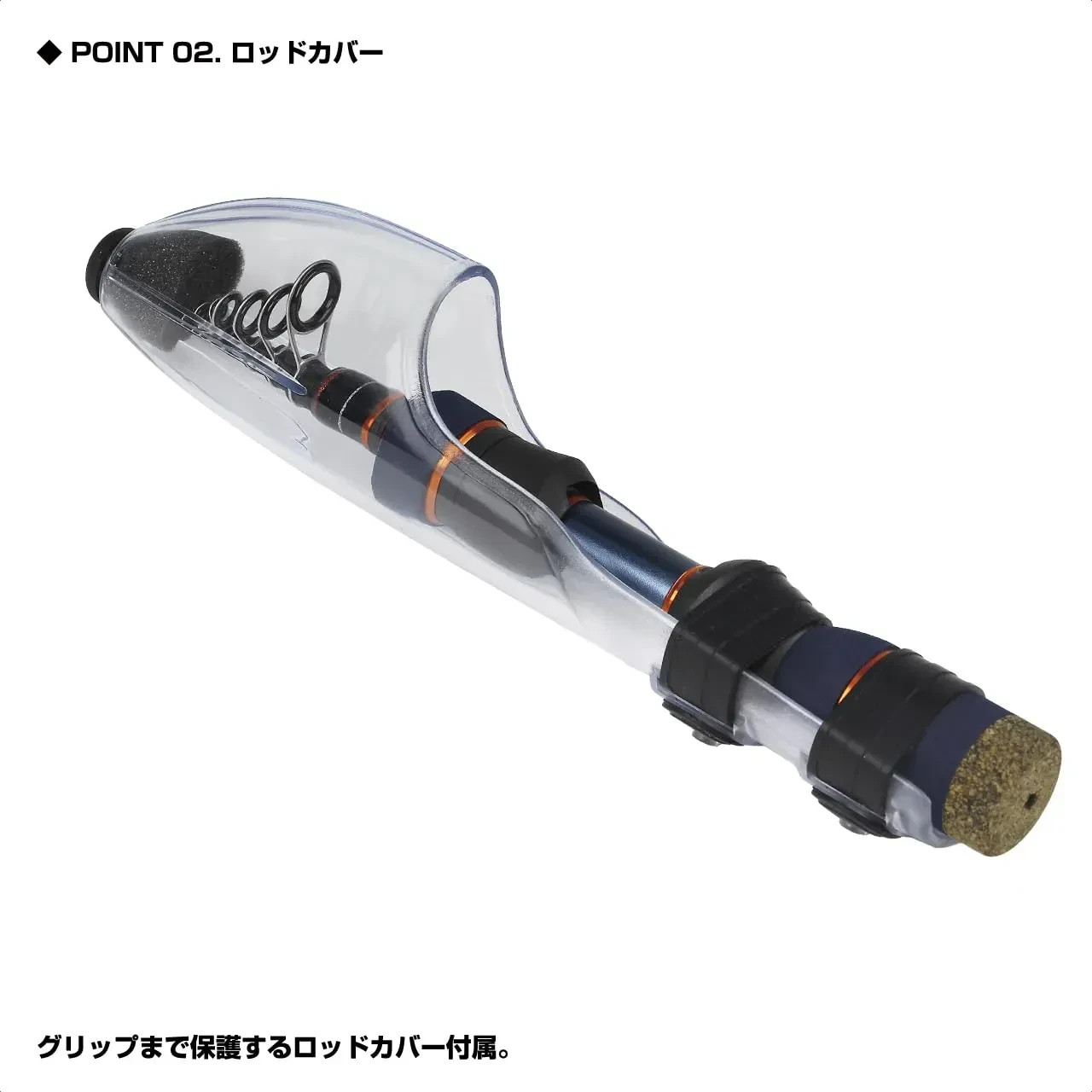 VICEO Tele Shorty SE 55MLT Compact Telescopic Lure Fishing Rod 23.8cm Pack Japan