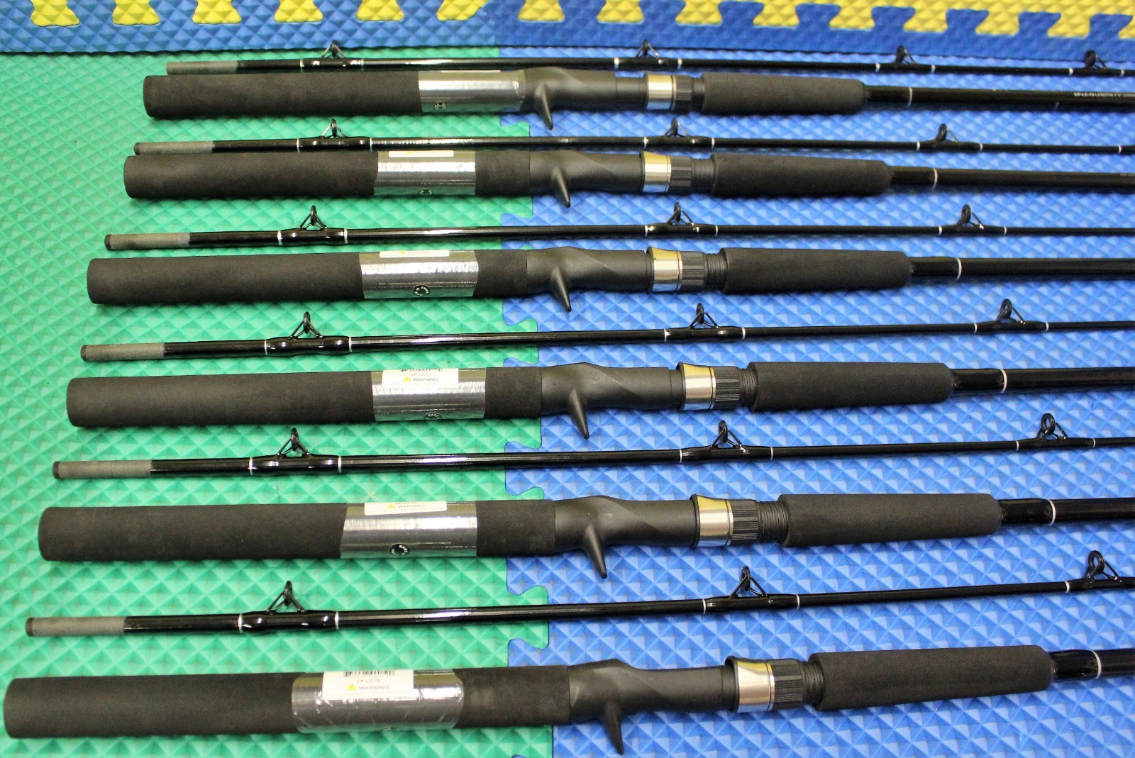 Okuma Black Classic Pro 7′ 0″ Lead Core Trolling Rod CP-LC-70 6-Pack!