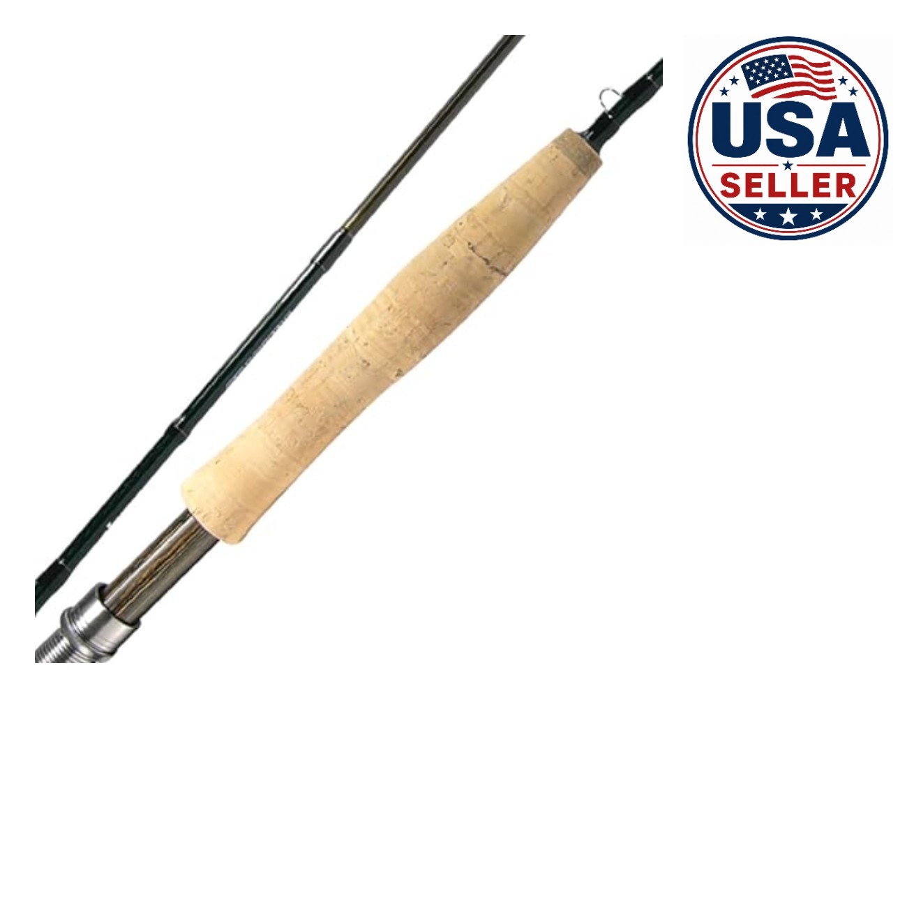 Fly Rod 7 Feet Fast Action 2 Piece 4wt Medium Heavy Graphite Trout Fishing