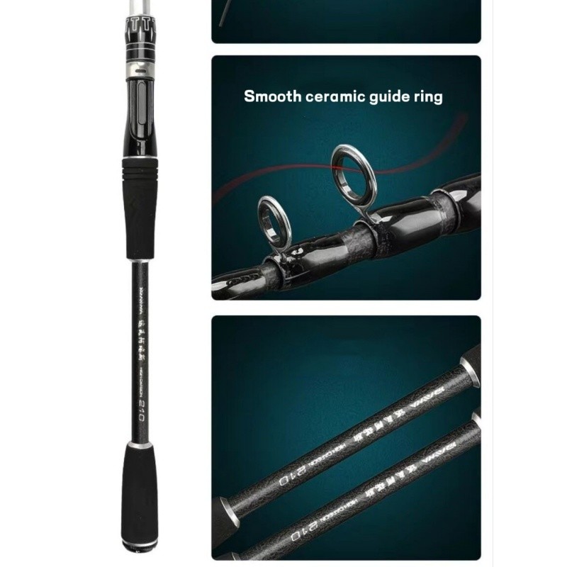 Telescopic Fishing Rod Carbon Fiber Spinning Casting Rod High Sensitivity Rod