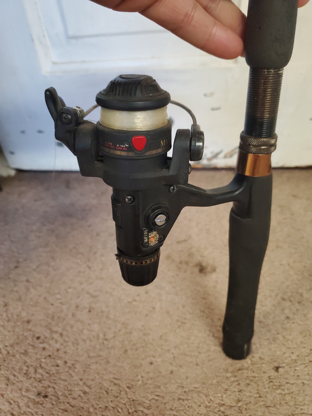 Vintage Bass Pro Shops S56MS Rod and Mark I Reel