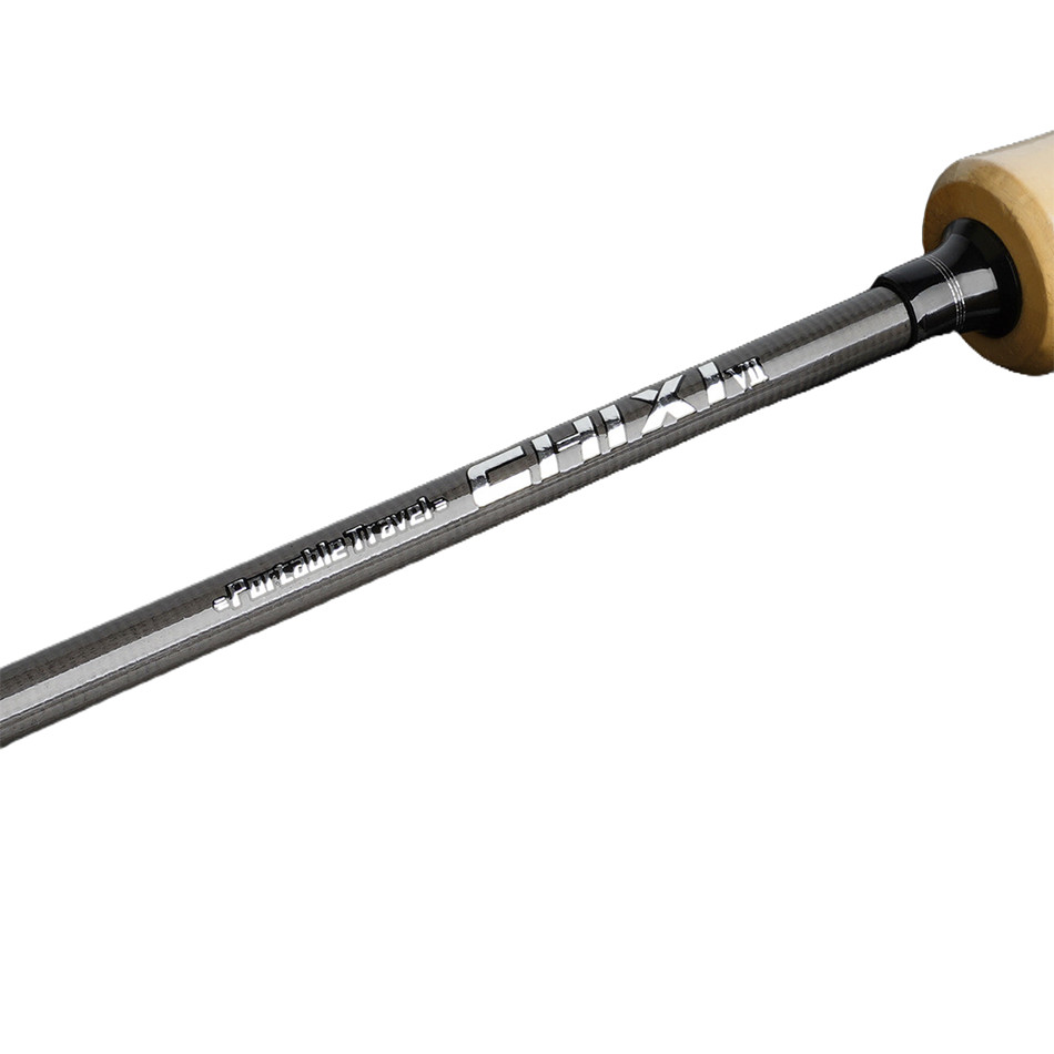CHIXI Telescopic Spinning Rod 5ft 5.6ft 2-6lb UL Casting Travel Trout Rod Fuji