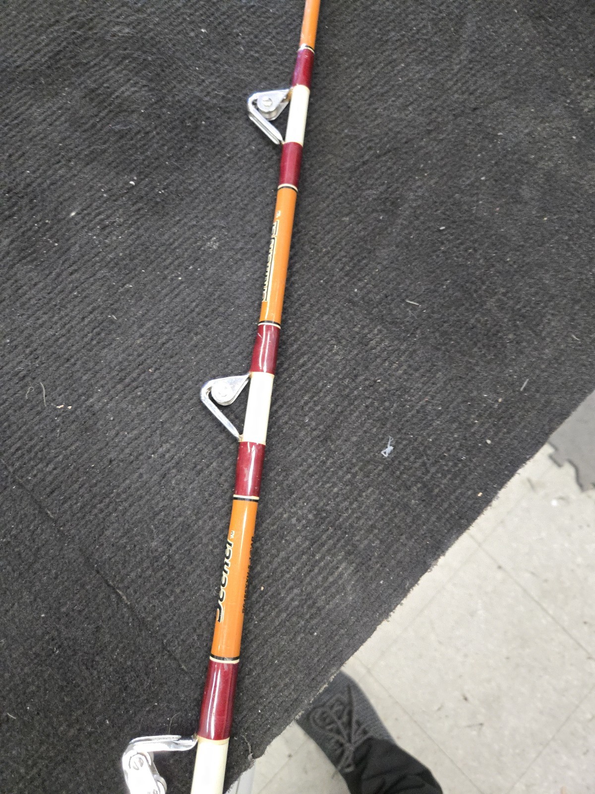 SEEKER CLASSIC SERIES 6 FOOT 6 INCH 50 TO 120 POUND RATED TROLLING FISHING ROD