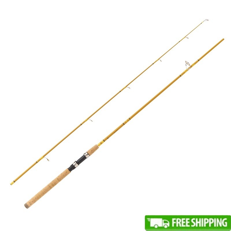 Crafted Glass Spinning Rod 8’6″ Medium Fast Action Salmon Steelhead Fishing New