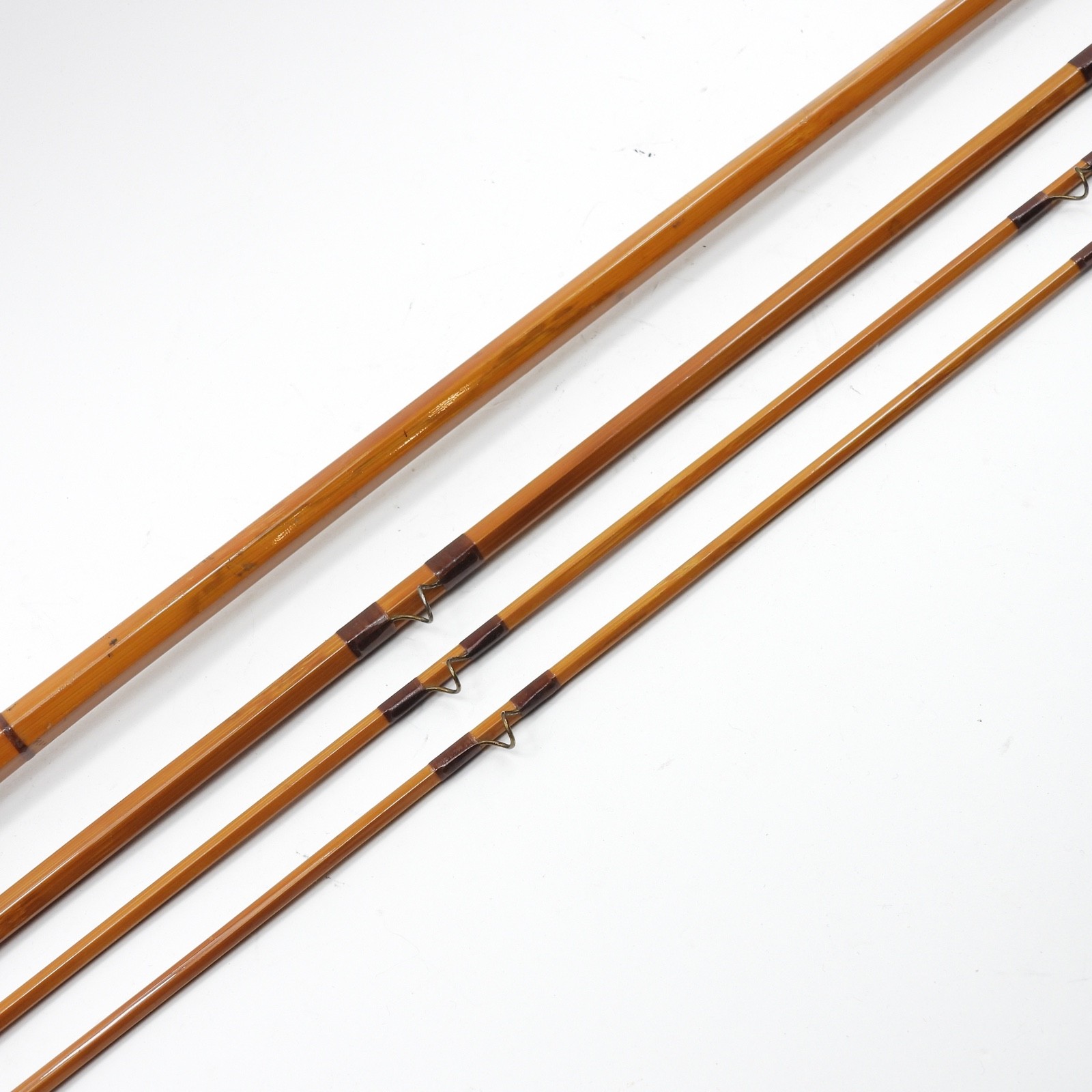 F.E. Thomas Special “Streamer” Bamboo Fly Fishing Rod. 9’. 3/2. W/ Tube & Sock.