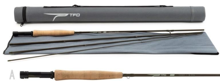 1 NEW TFO Stealth 10 6″ 3 Wt. 4 Piece Fly Rod TF 03 106 4 ST FREE SHIPPING