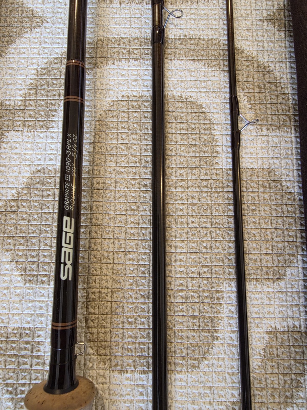 SAGE Graphite Fly Rod 3pc GFL 1090-3 RPLX Great Condition