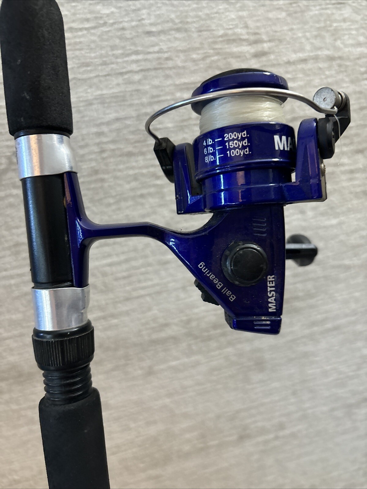Master Graf-Graphite Composite Model 2025 Light Pole & 401BL Spinnin Reel Set 5′