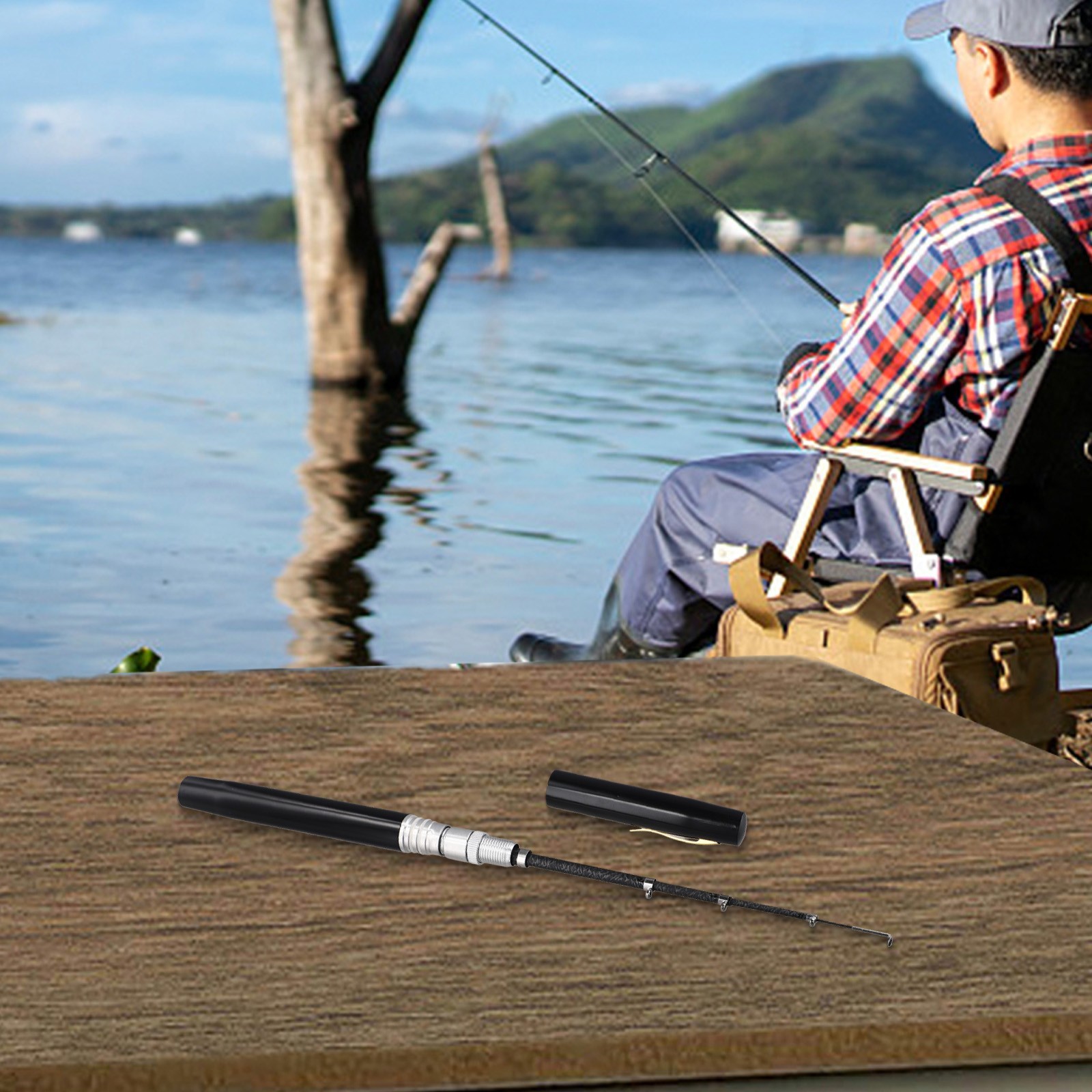 Ergonomic Design for Comfortable Handling Ultra Light Portable Fishing Rod