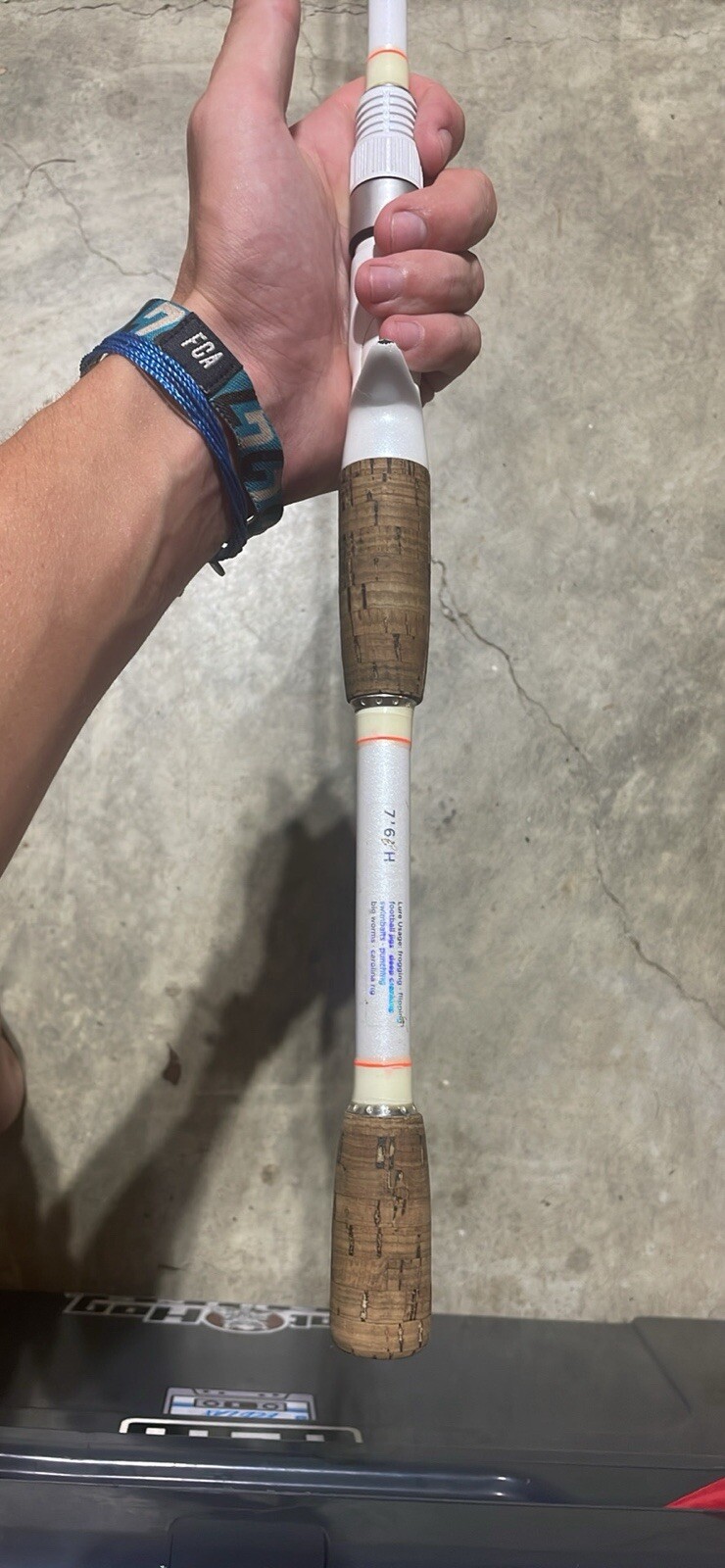 Krazy Bait casting rod 7’6 heavy