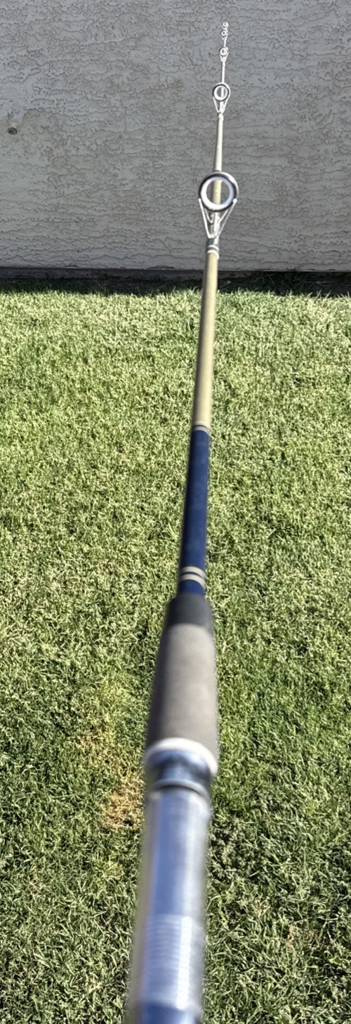Shakespeare ALPHA SP1310- 6’6” Spin Fishing Rod 2 Piece Vintage