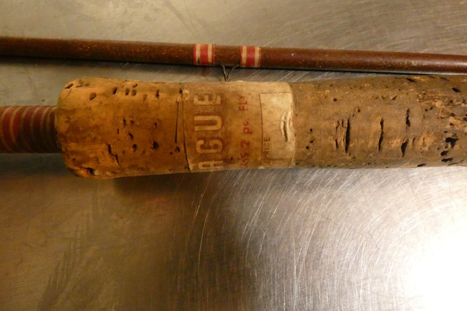 Montague Holloglass 8 1/2 FT 2 Piece Fly Fish Rod