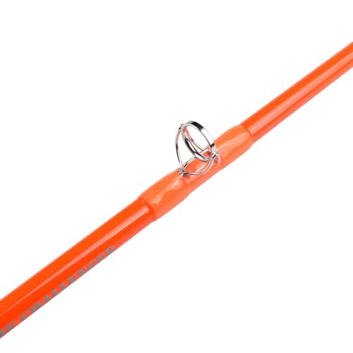 Catfish Fishing Rods 7’6 Glow in The Dark The Challenger Casting Rod, Orange