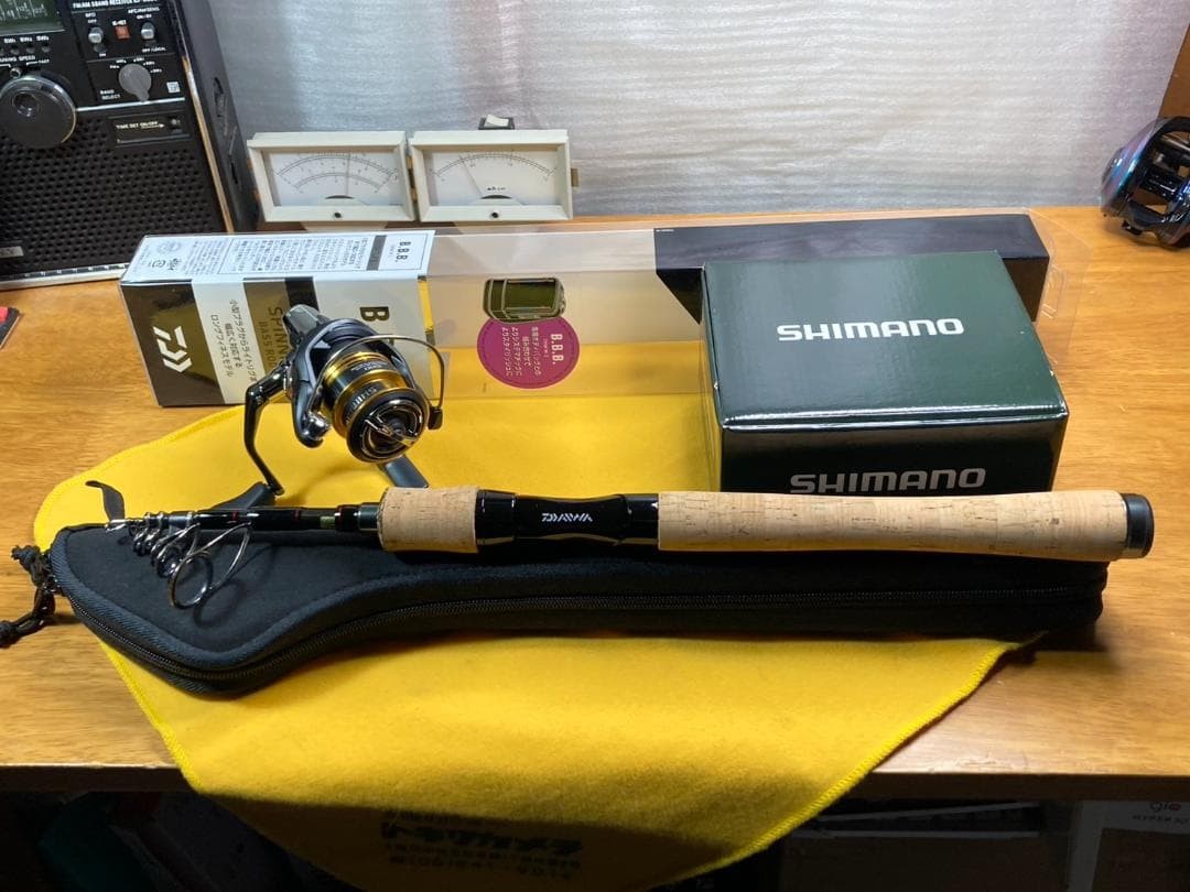 [Unused] Daiwa B.B.B 6106TLFS Rod & Shimano 22 SAHARA 1000 Reel Set – From JAPAN