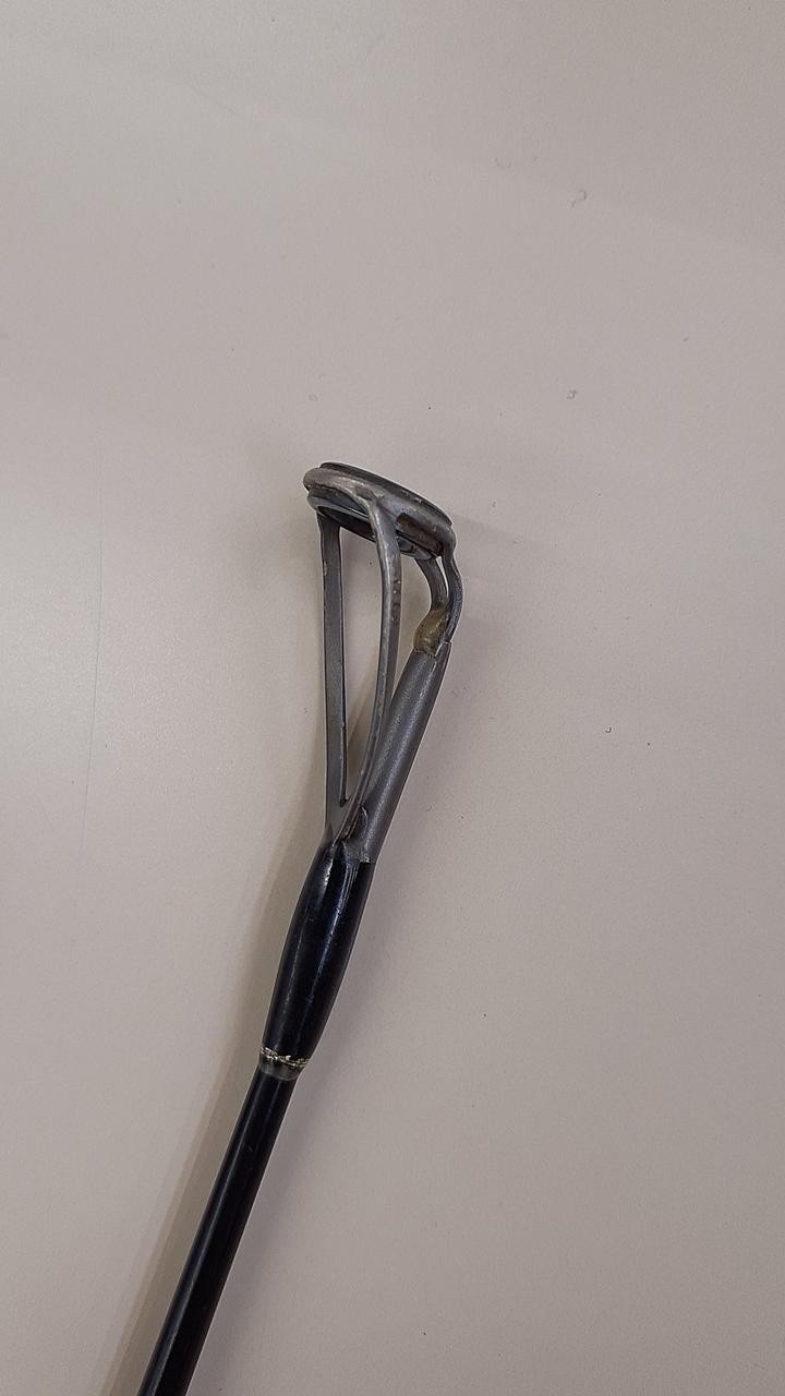 Valleyhill Snakehead Bass Rod 2-Piece, 10-11in, Cracked Guides, Used