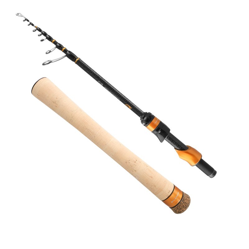PURELURE New Telescopic 1.86m/2.10m FUJI Guide Travel Portable Lightweight