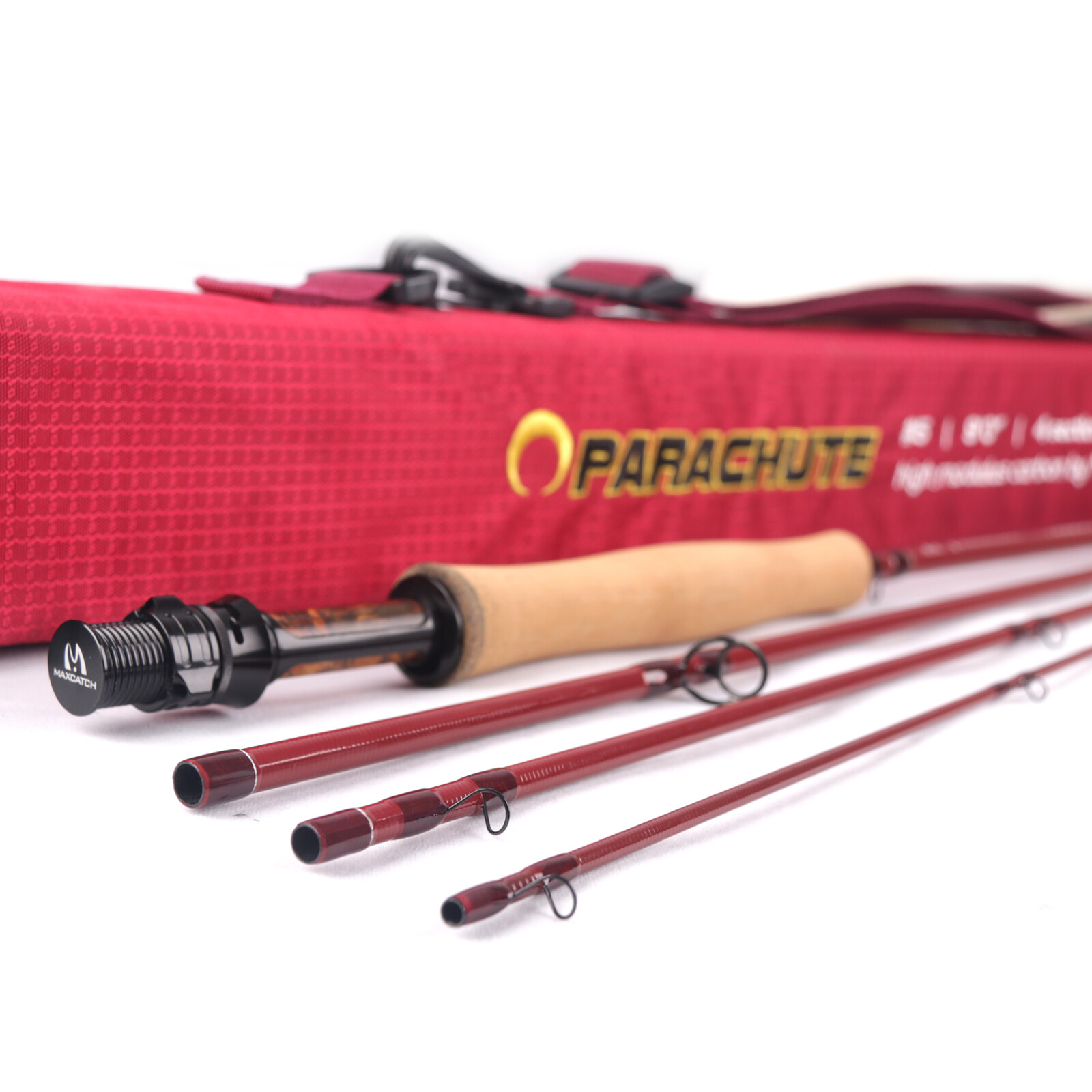 Maxcatch PARACHUTE 5/6/8WT 9FT Fast Action 40T IM12 Carbon Fly Fishing Rod