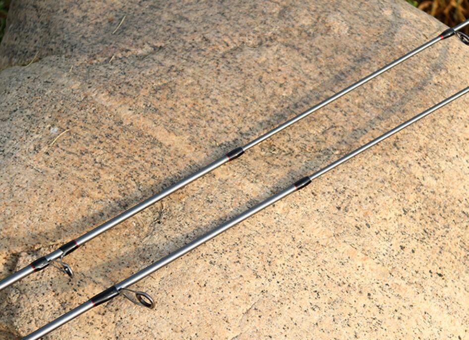 Fishing Rods Spinning Rod Casting Carbon Fiber 1.68m 1.8m Lure Rods 2 Sections