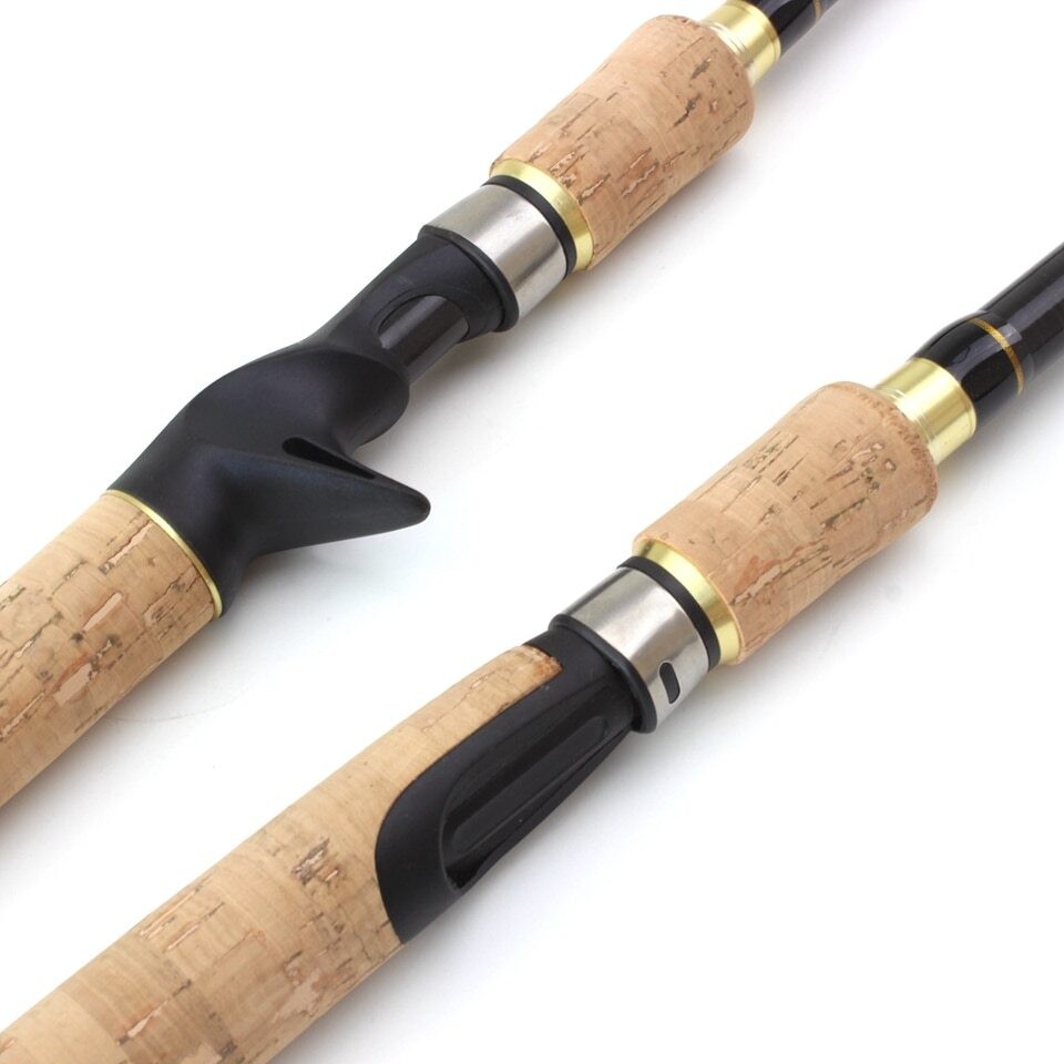 1.8m2.1m2.4mSpinning Fishing Rod M power Hard Telescopic Carbon Fiber new