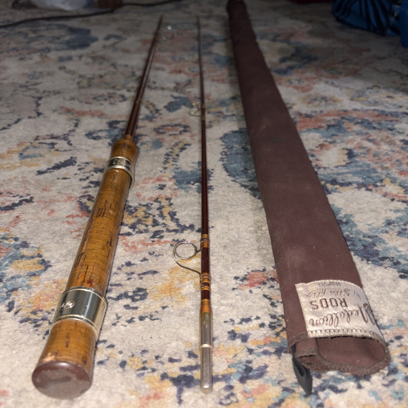 VINTAGE SILA-FLEX MEDALLION MSP70-2 FISHING ROD 7 FEET