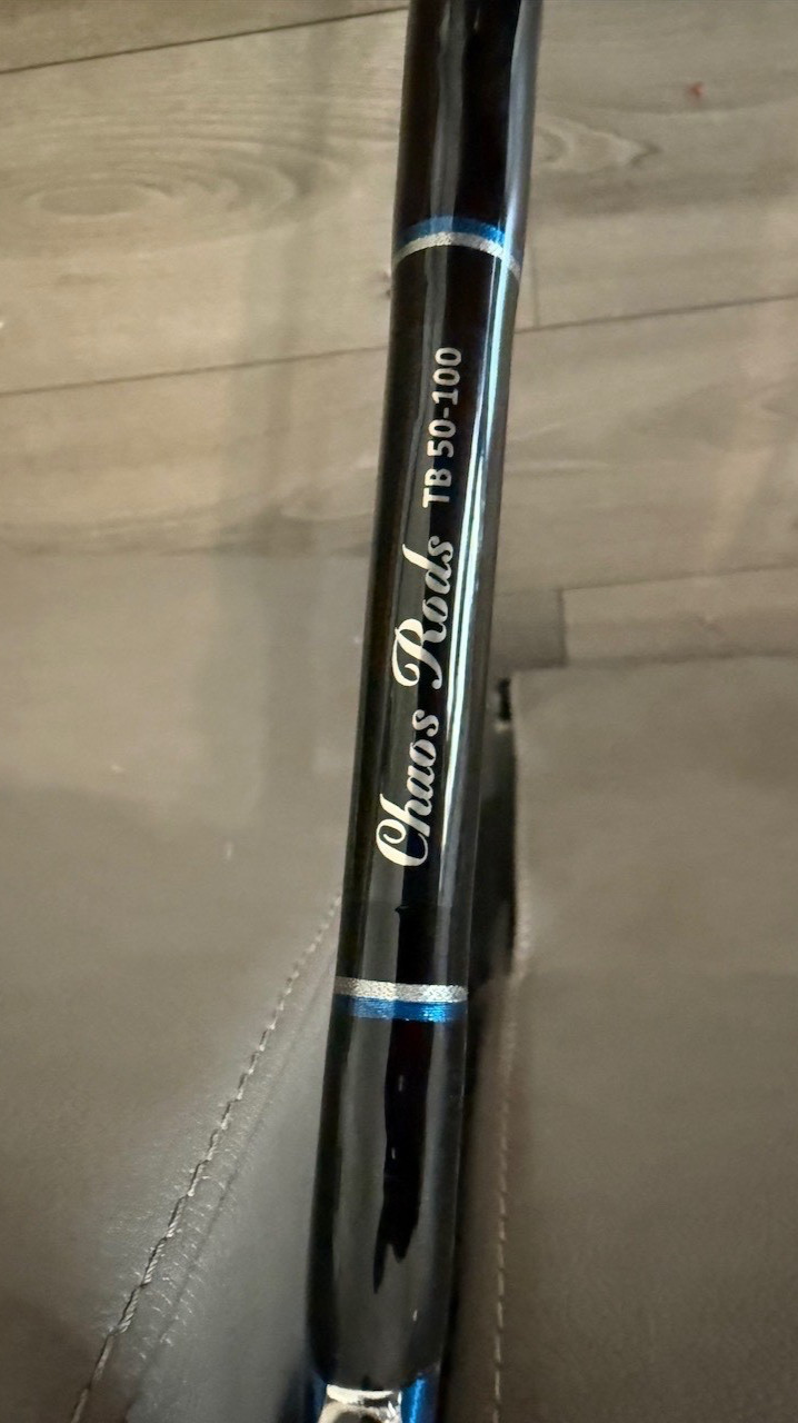 CHAOS Tuna Buster 50-100 Straight Butt 6FT Rod New