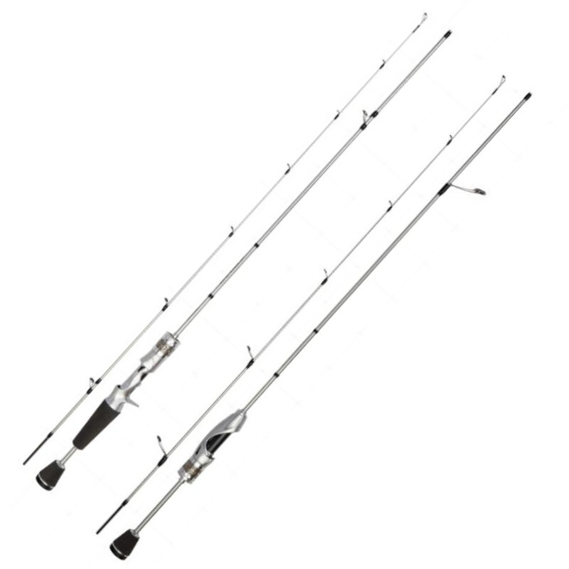 Casting Spinning Fishing Rods 1.5m 1.68m Carbon Fiber Lure Rod Travel Poles
