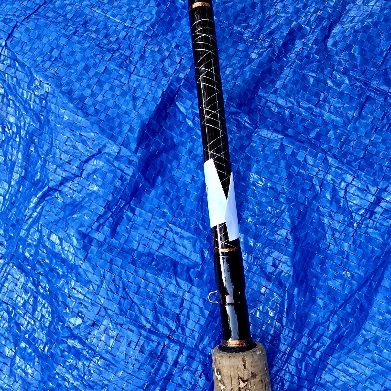 Thunder Bay Fishing Rod. 7’0″ Medium Fast Spinner. Fiberglass Rod!