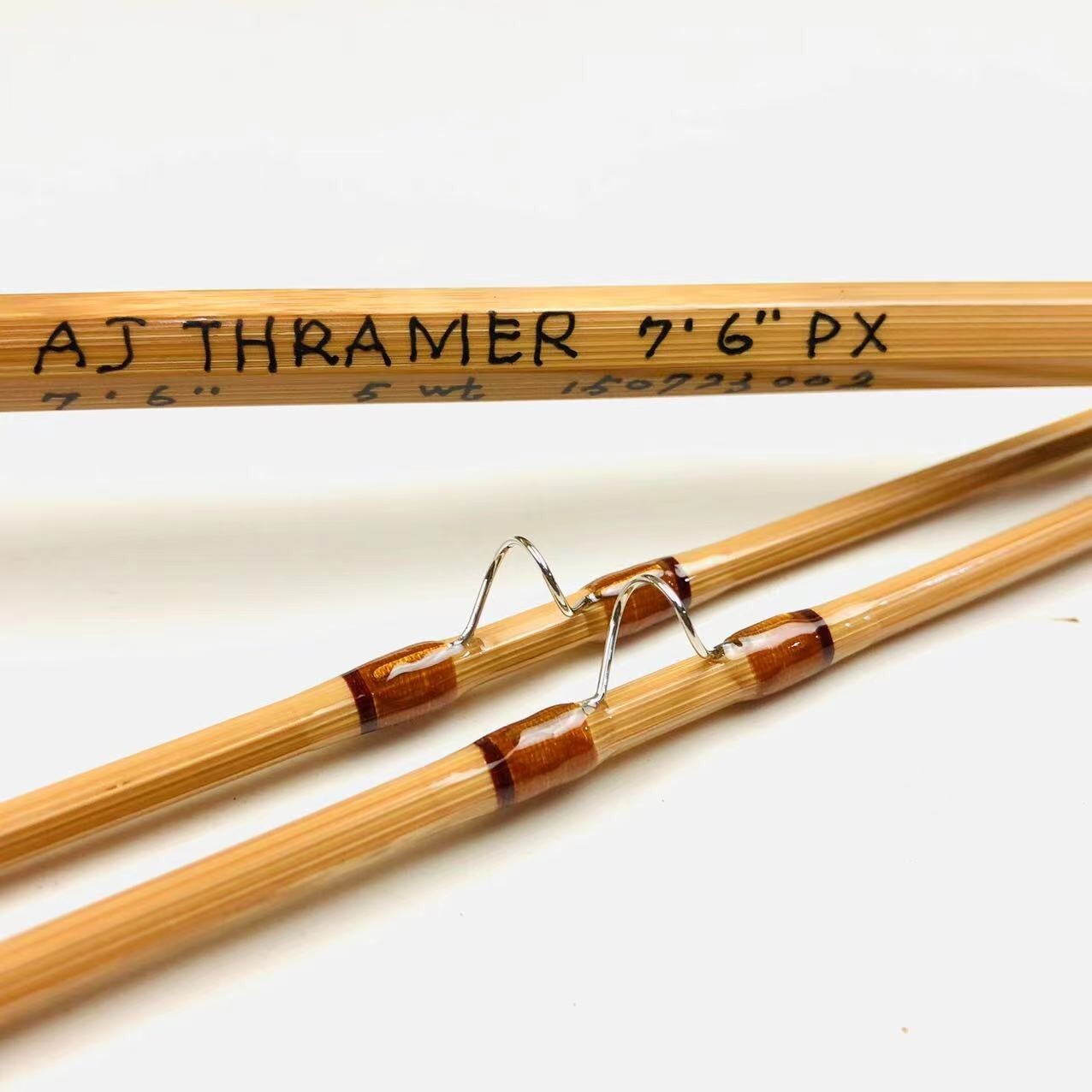 A J THRAME 7’ 6” PX Bamboo Fly Rod 7’6” ~ 5 wt / Famous Taper / Fishing Rods