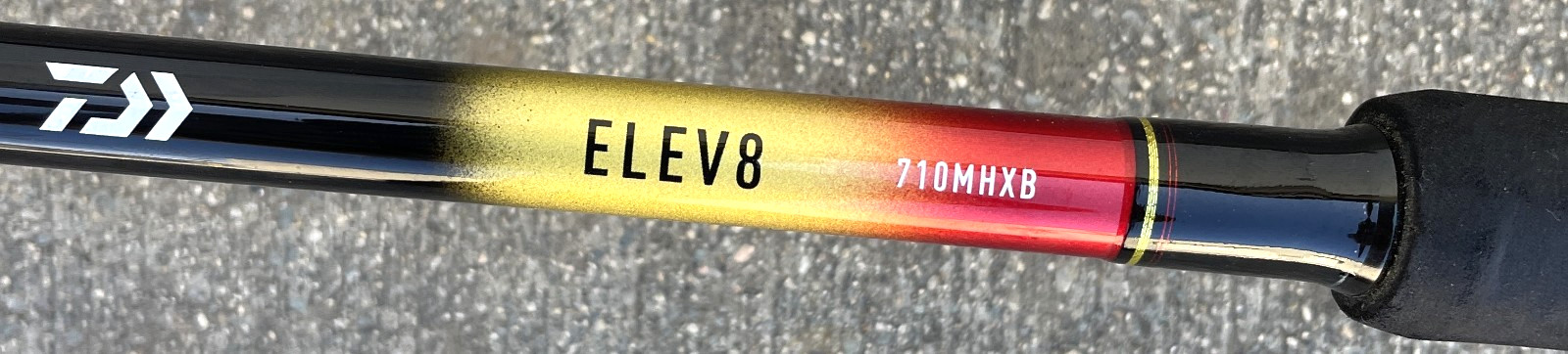 Daiwa ELEV8 Jigging Casting Rod EV710MHXB 7’10” Medium Heavy Extra Fast