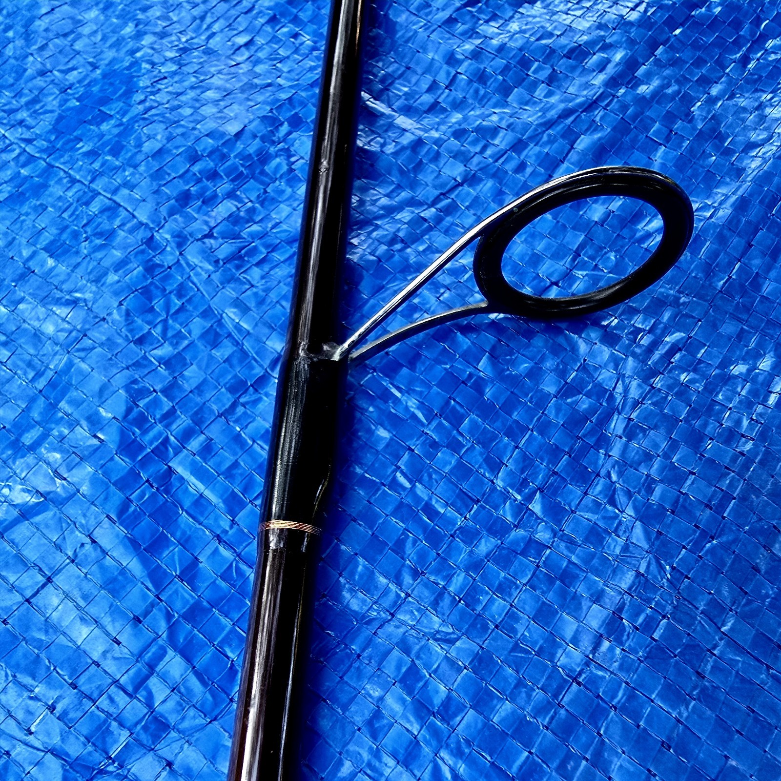 Thunder Bay Fishing Rod. 7’0″ Medium Fast Spinner. Fiberglass Rod!