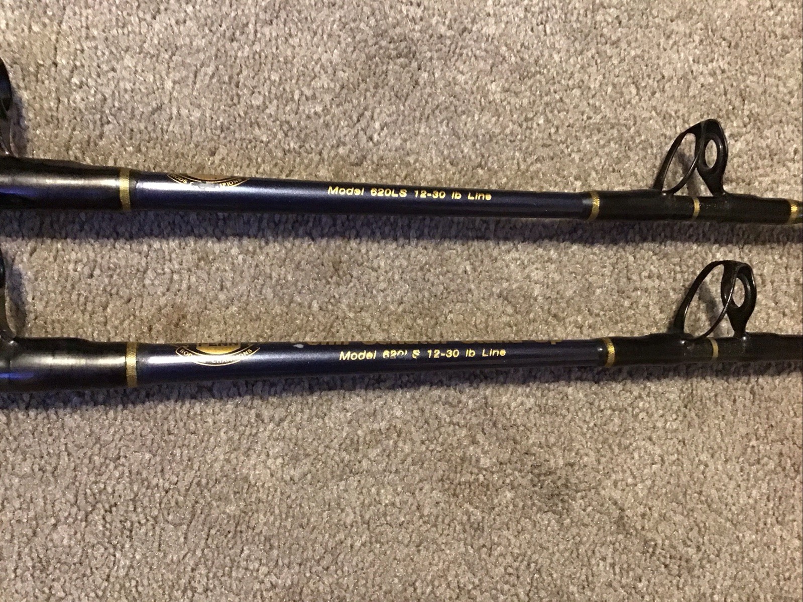 2 Penn Senator Stand Up Fishing Rods 5’6” ,620LS 12/30lb Lot 100