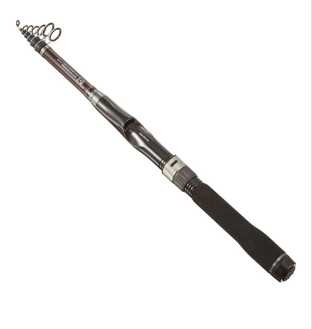 Daiwa Carbon Boat Rod 20lb 210cm with Rubber Grip Black Used