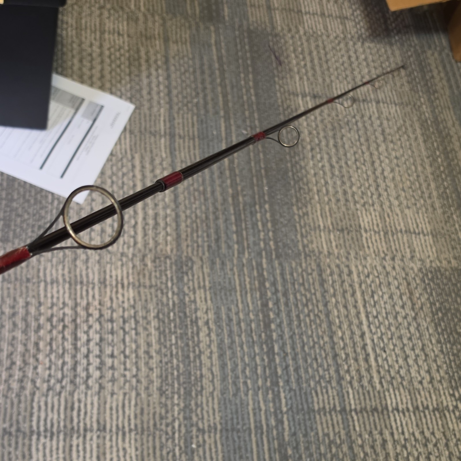 FLW CW300 Series WM50-345 6’6″ Medium 2-PC Spinning Rod 6-12 lb 1/4-1/2 oz