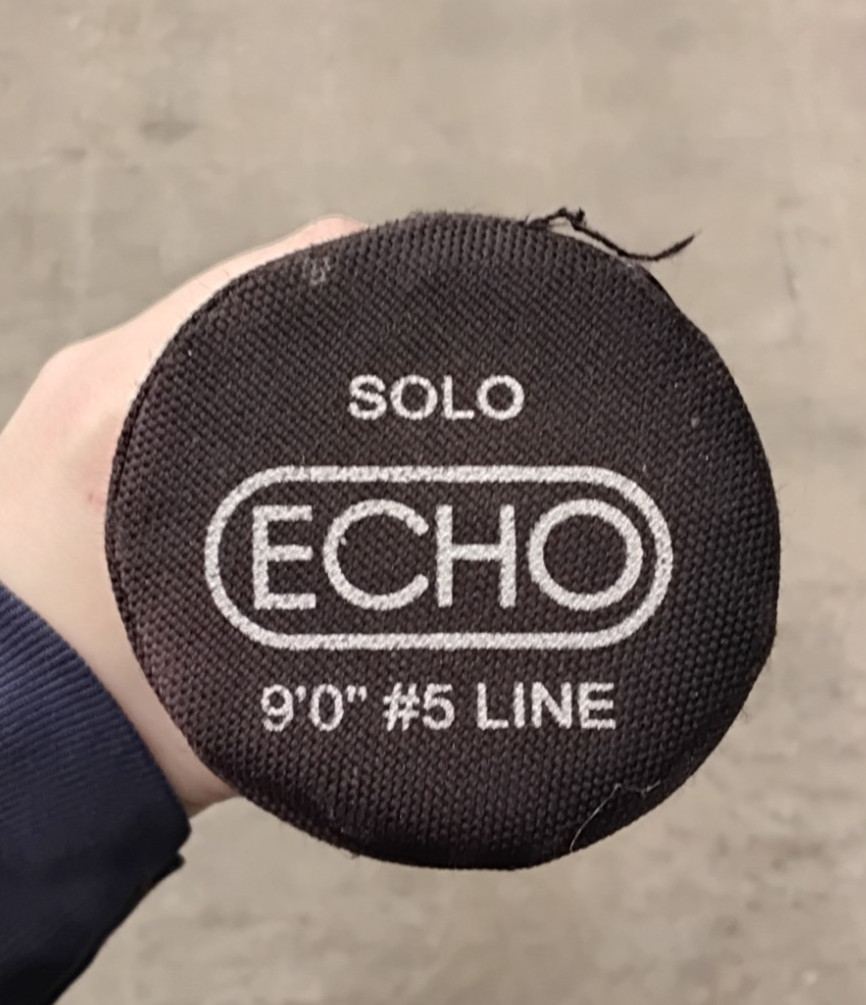 Echo Solo Fly Fishing Rod 9′ 4pc #5 Line w/ Case #J4760