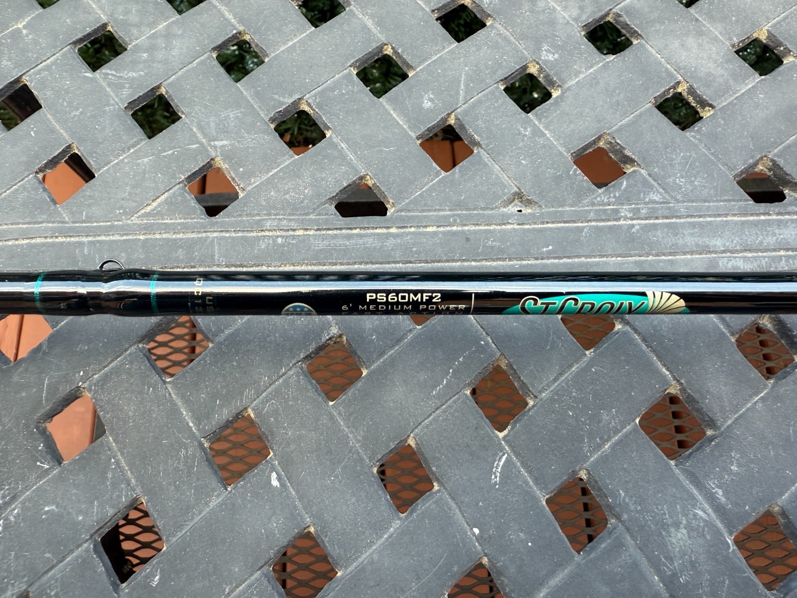St. Croix Premier PS60MF2, 6’0″, Medium, Fast, 6-12lb, 1/4-5/8oz, Spinning Rod